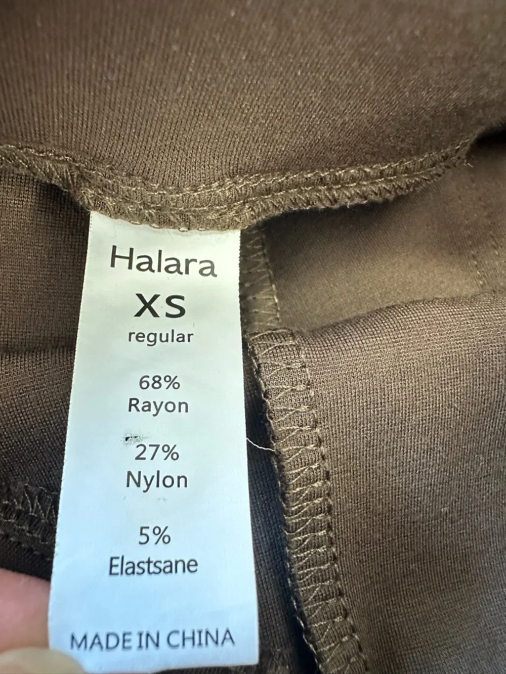 Halara High Waisted Pocket Wide Leg Work Pants Beech Green Size XS - Picture 5 of 11